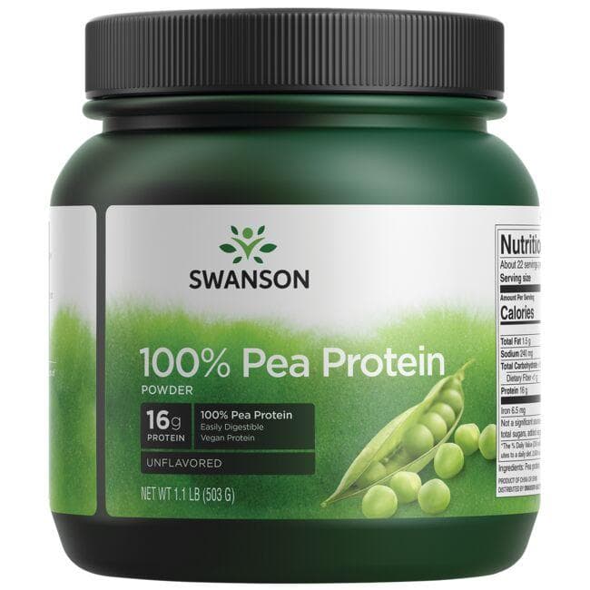 100% Pea Protein Powder - Unflavored